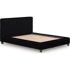 Zuraleus Queen Upholstered Bed - Black