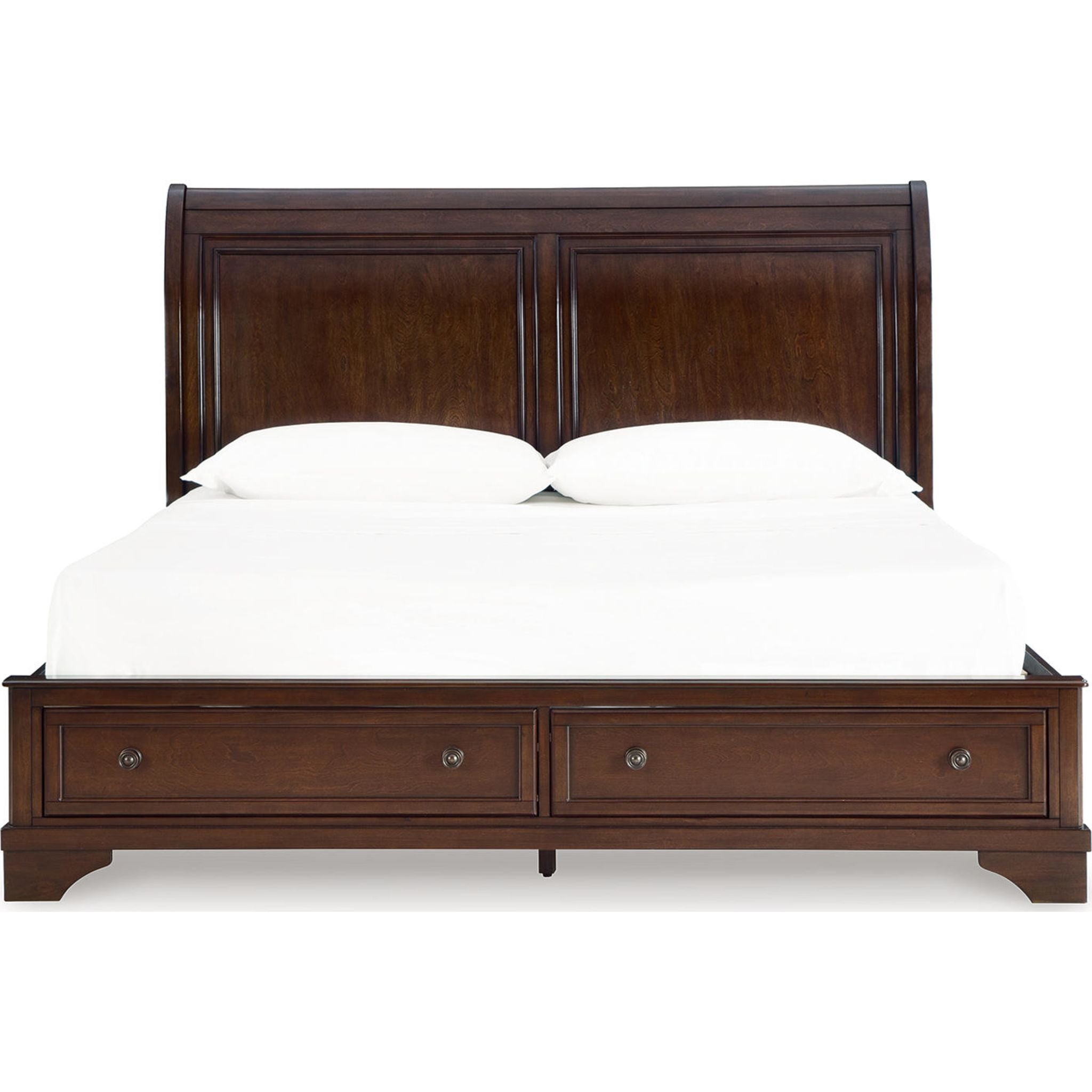 Trellington Queen Sleigh Storage Bed