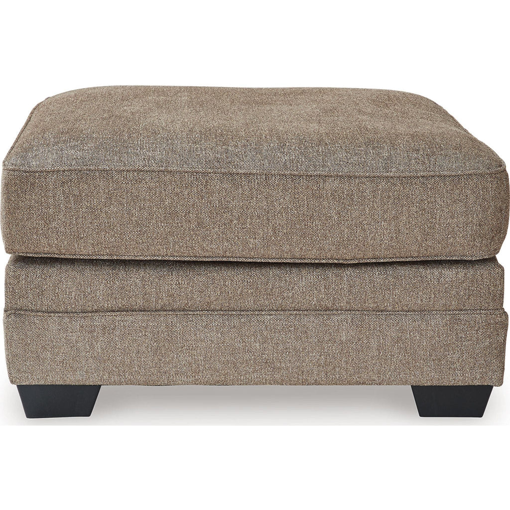 Cannonbrook Oversized Accent Ottoman - Nutmeg