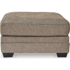 Cannonbrook Oversized Accent Ottoman - Nutmeg
