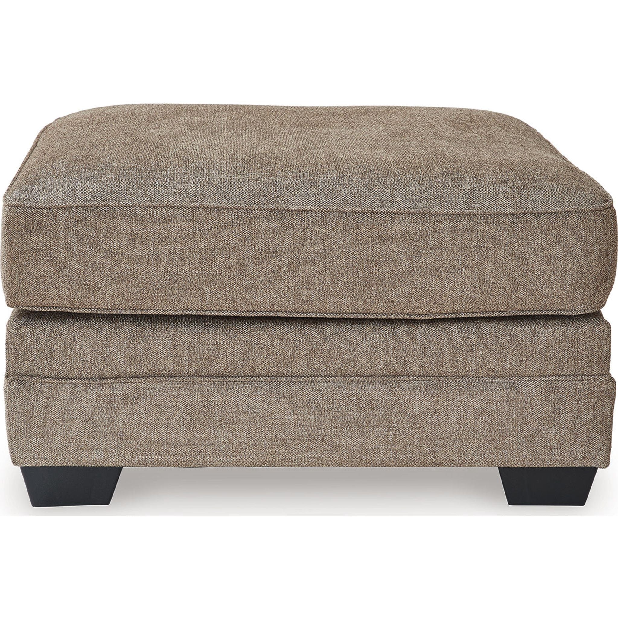 Cannonbrook Oversized Accent Ottoman - Nutmeg