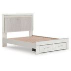 Zuraleus Queen Storage Bed - White