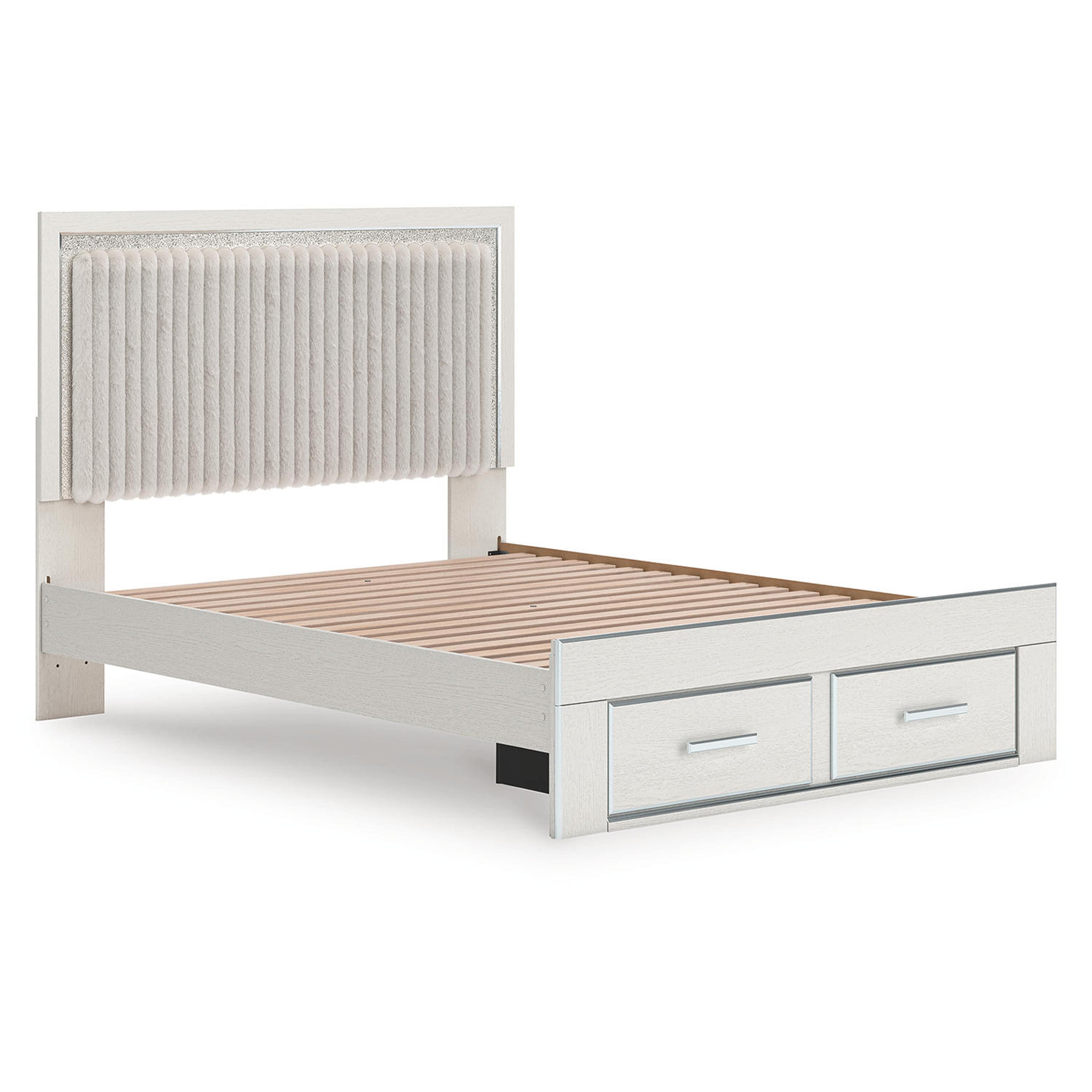 Zuraleus Queen Storage Bed - White