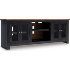 Wildenauer TV Stand - Brown/Black