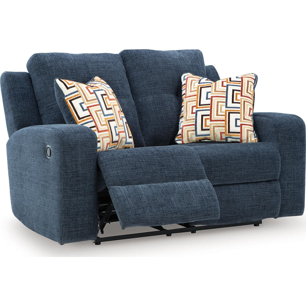 Danum Reclining Loveseat - Ink