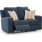 Danum Reclining Loveseat - Ink