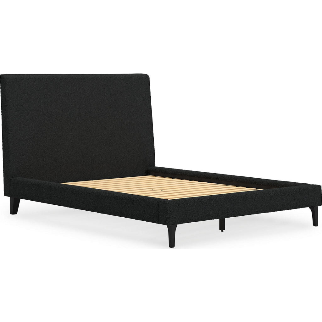 Cadmori Full Upholstered Bed - Black