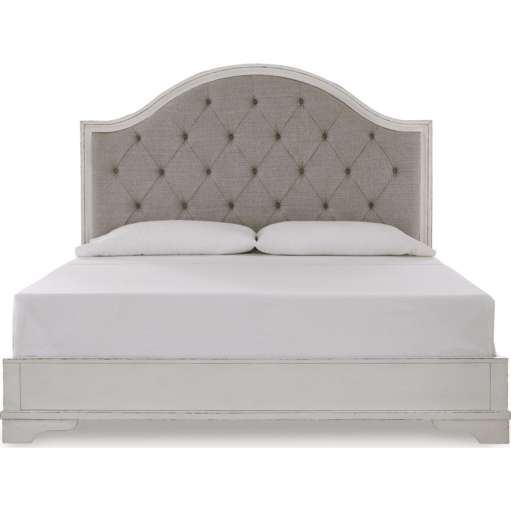 Blendon Panel Bed - Rustic Brown