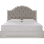 Blendon Panel Bed - Rustic Brown