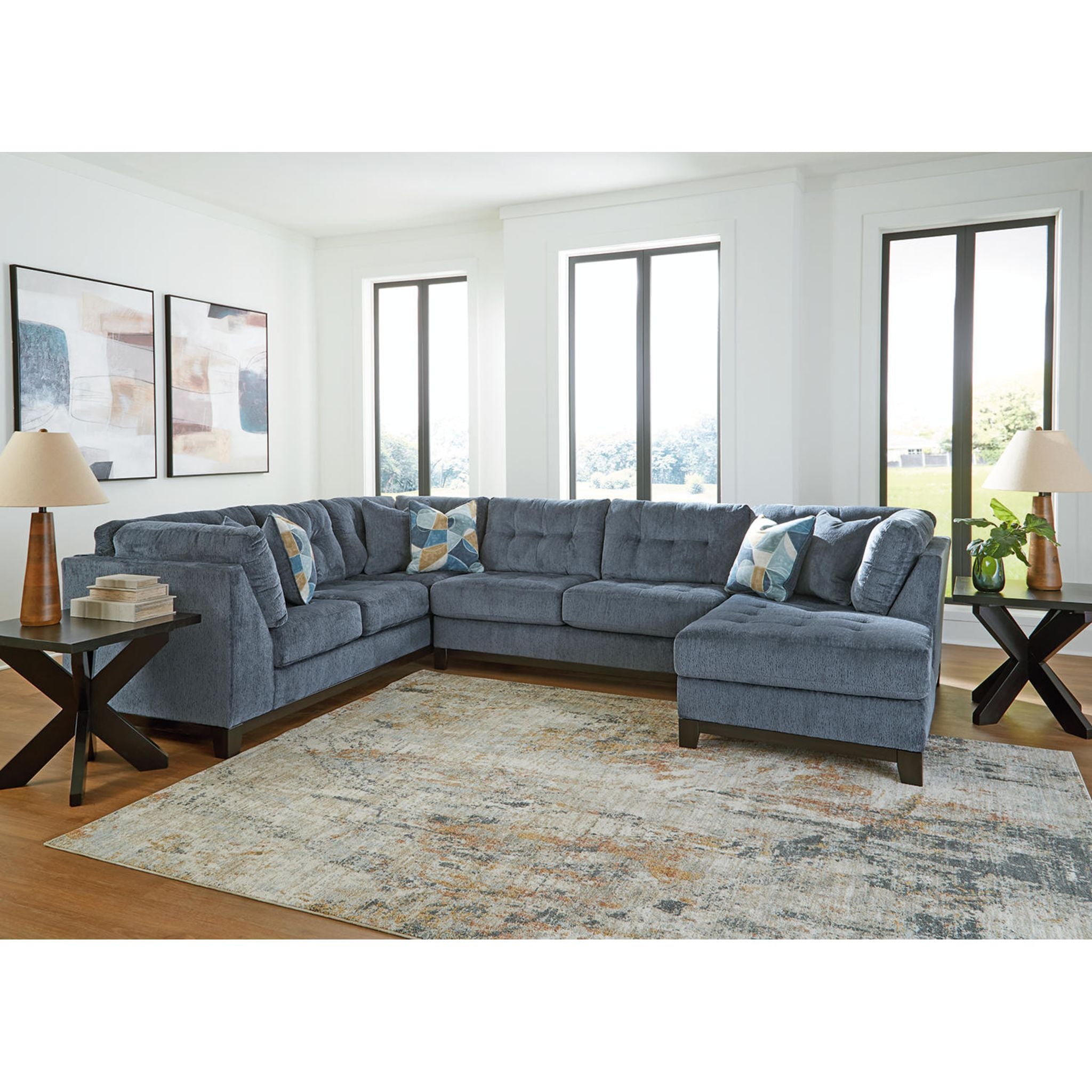 Maxon Place 3 Piece Sectional with Chaise