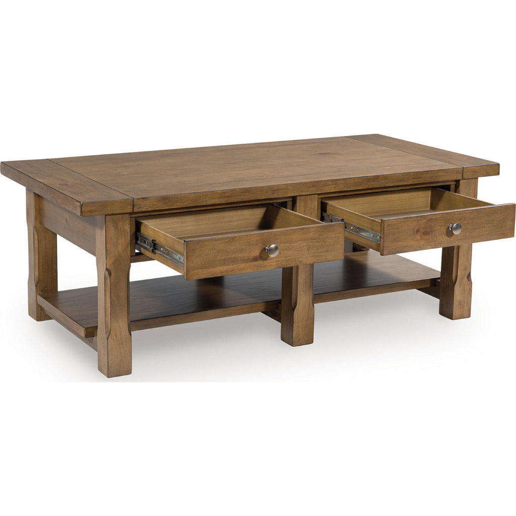 Vandenmore Coffee Table - Medium Brown