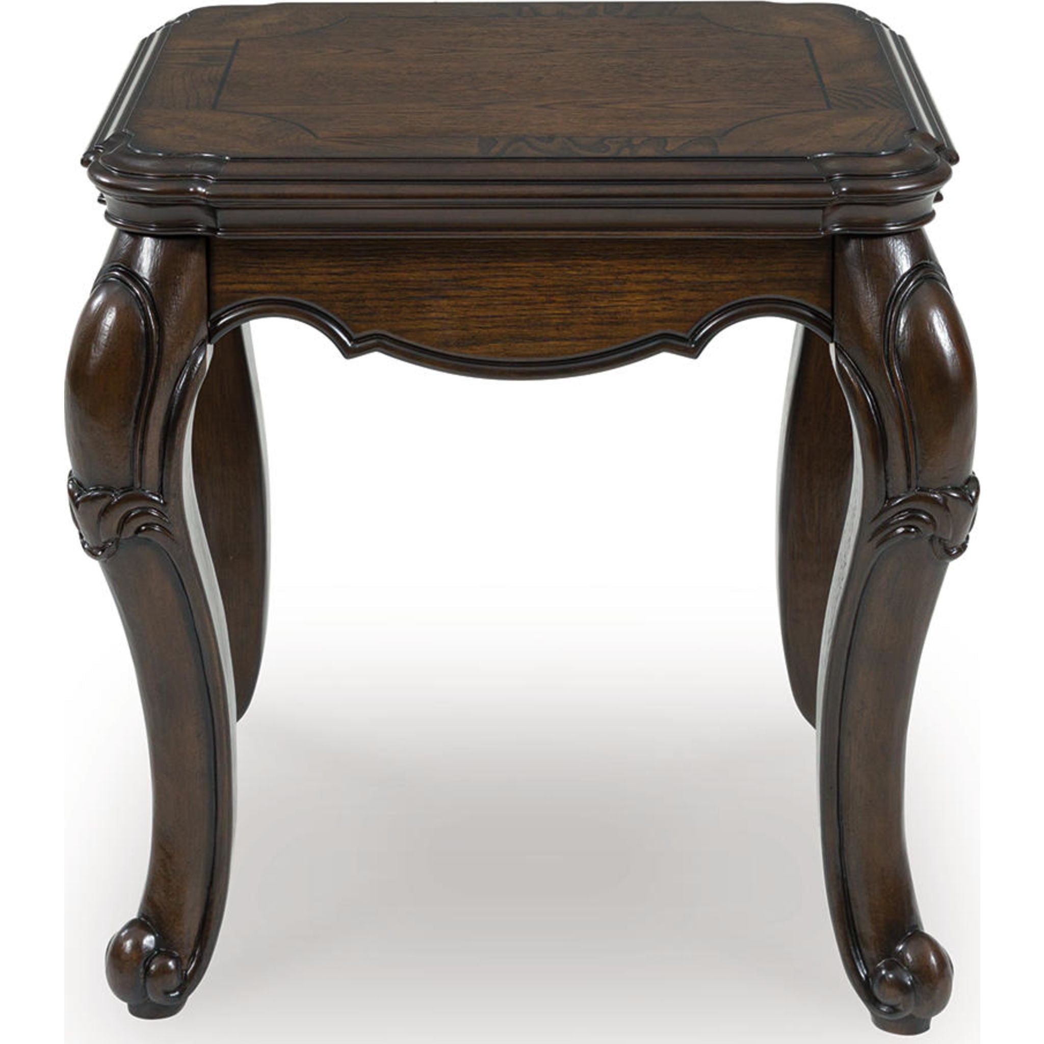 Maylee End Table - Dark Brown