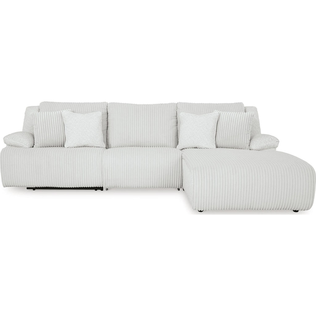 Top Tier 3 Piece Reclining Sectional with Chaise