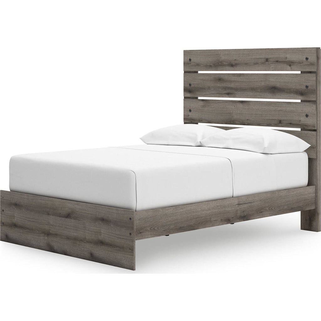 Graystorm Full Storage Bed - Brown Gray