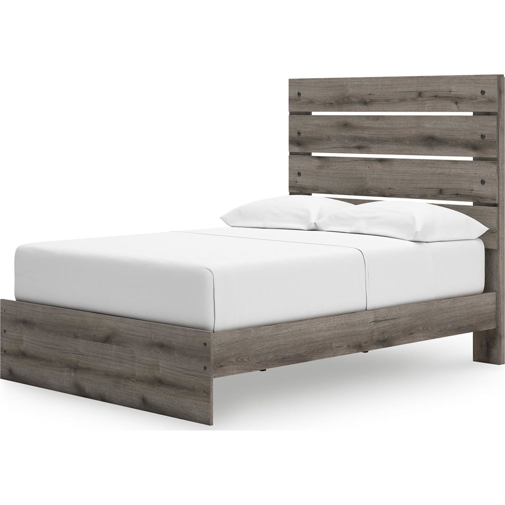 Graystorm Full Storage Bed - Brown Gray