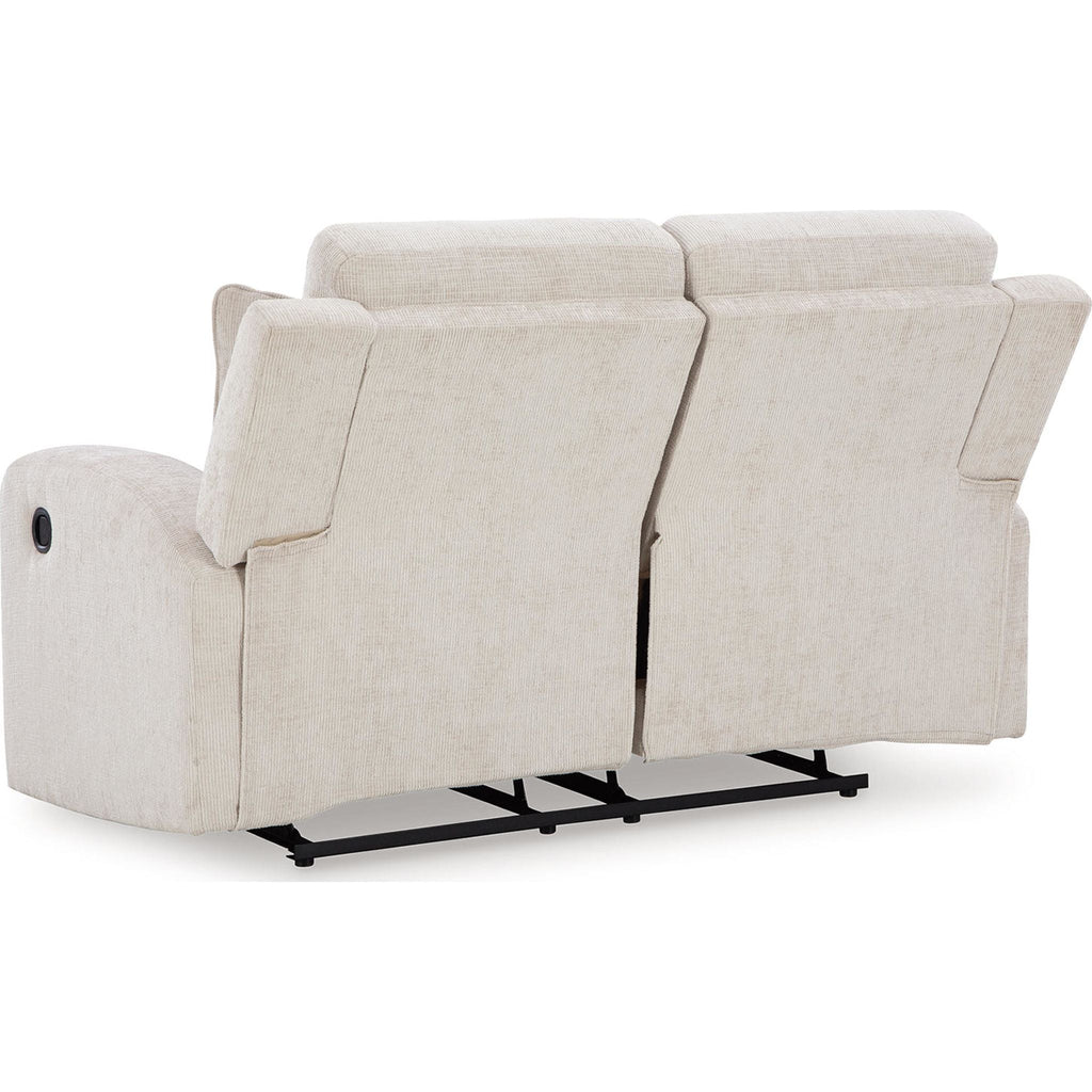 Danum Reclining Loveseat - Stone