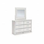 Zuraleus Dresser and Mirror - White