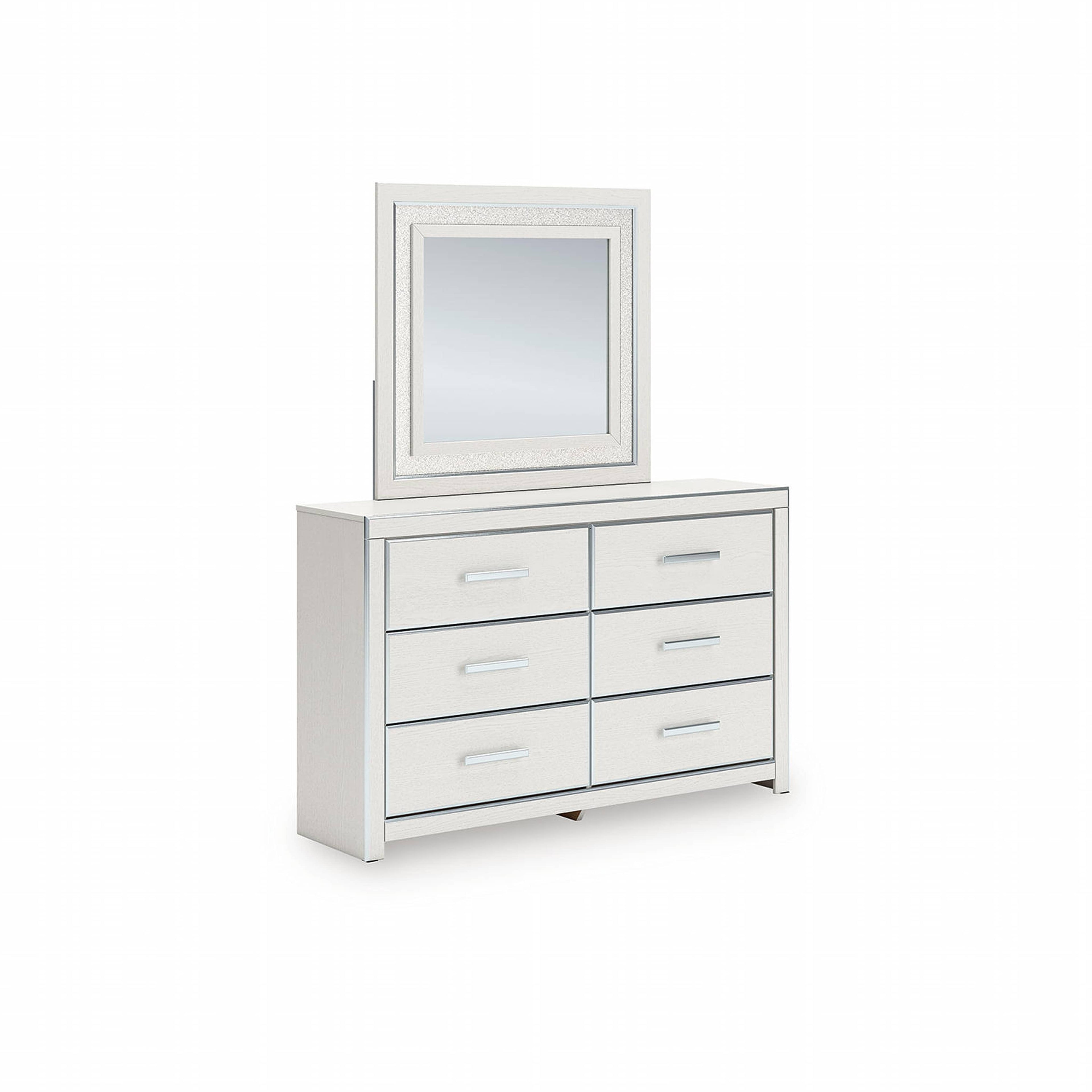 Zuraleus Dresser and Mirror - White