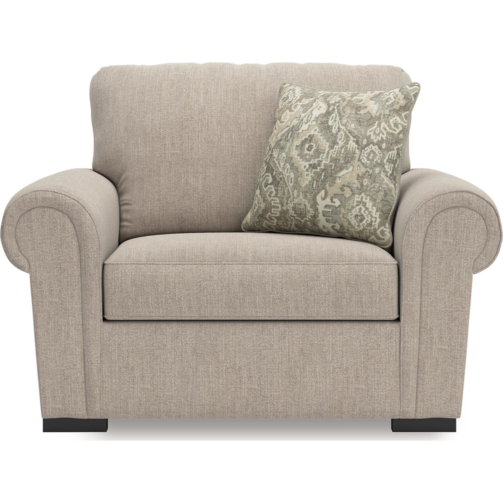 Sararose Oversized Chair - Heather