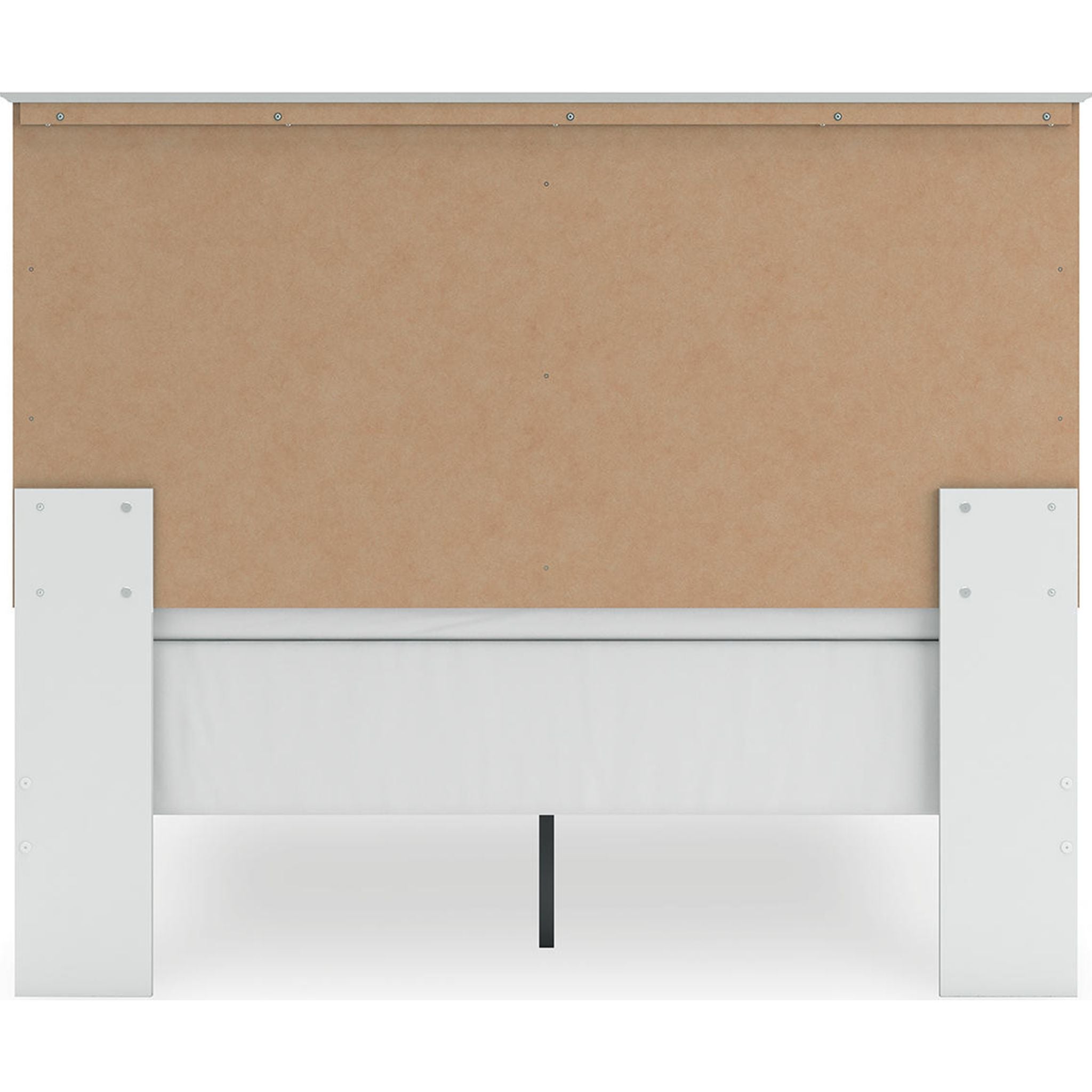 Bostwick Shoals Panel Bed - White