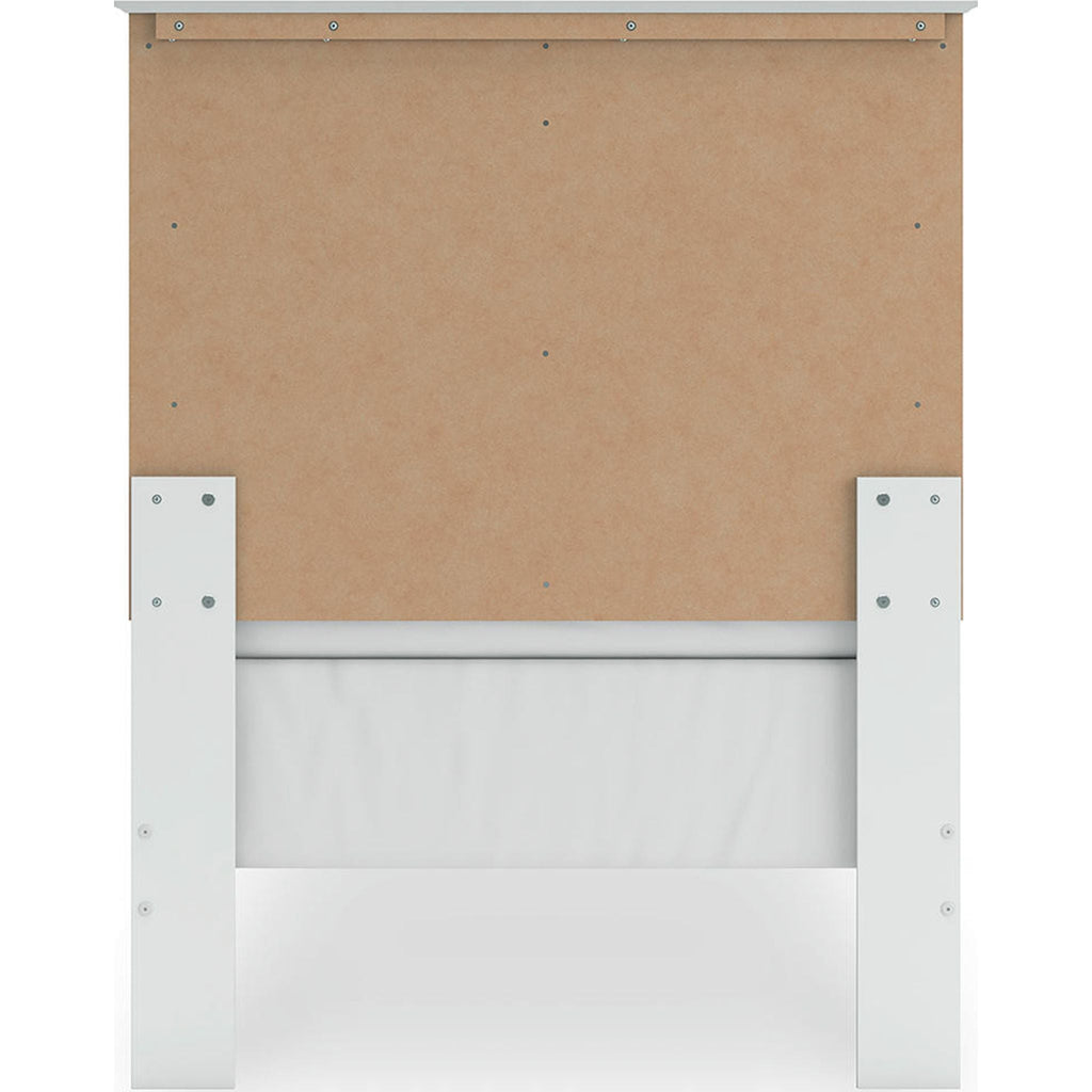 Bostwick Shoals Panel Bed - White