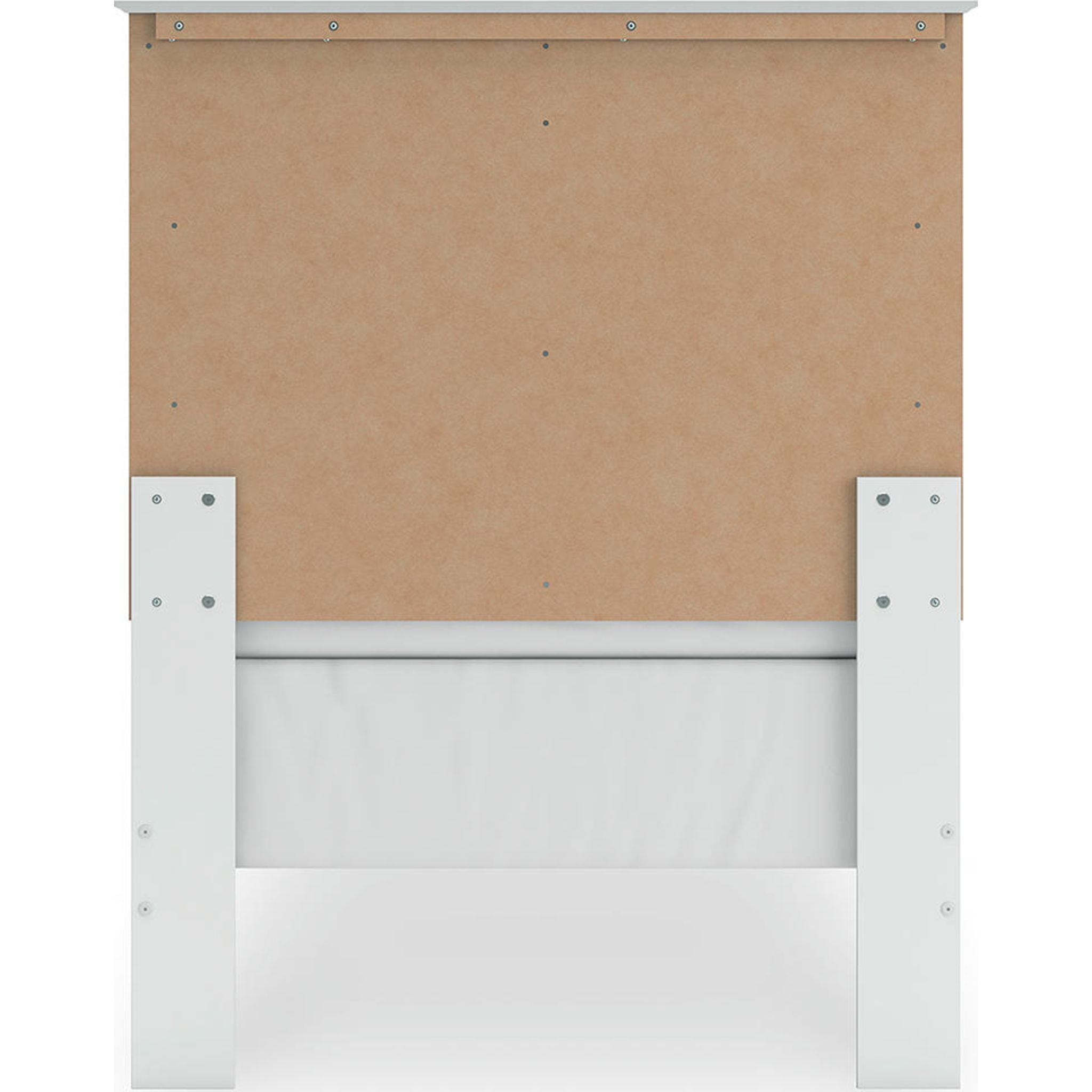 Bostwick Shoals Panel Bed - White