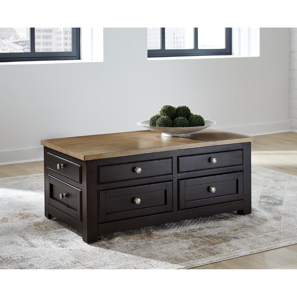 Drazmine Coffee Table - Brown