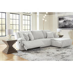 Top Tier 3 Piece Reclining Sectional with Chaise