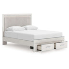 Zuraleus Queen Storage Bed - White