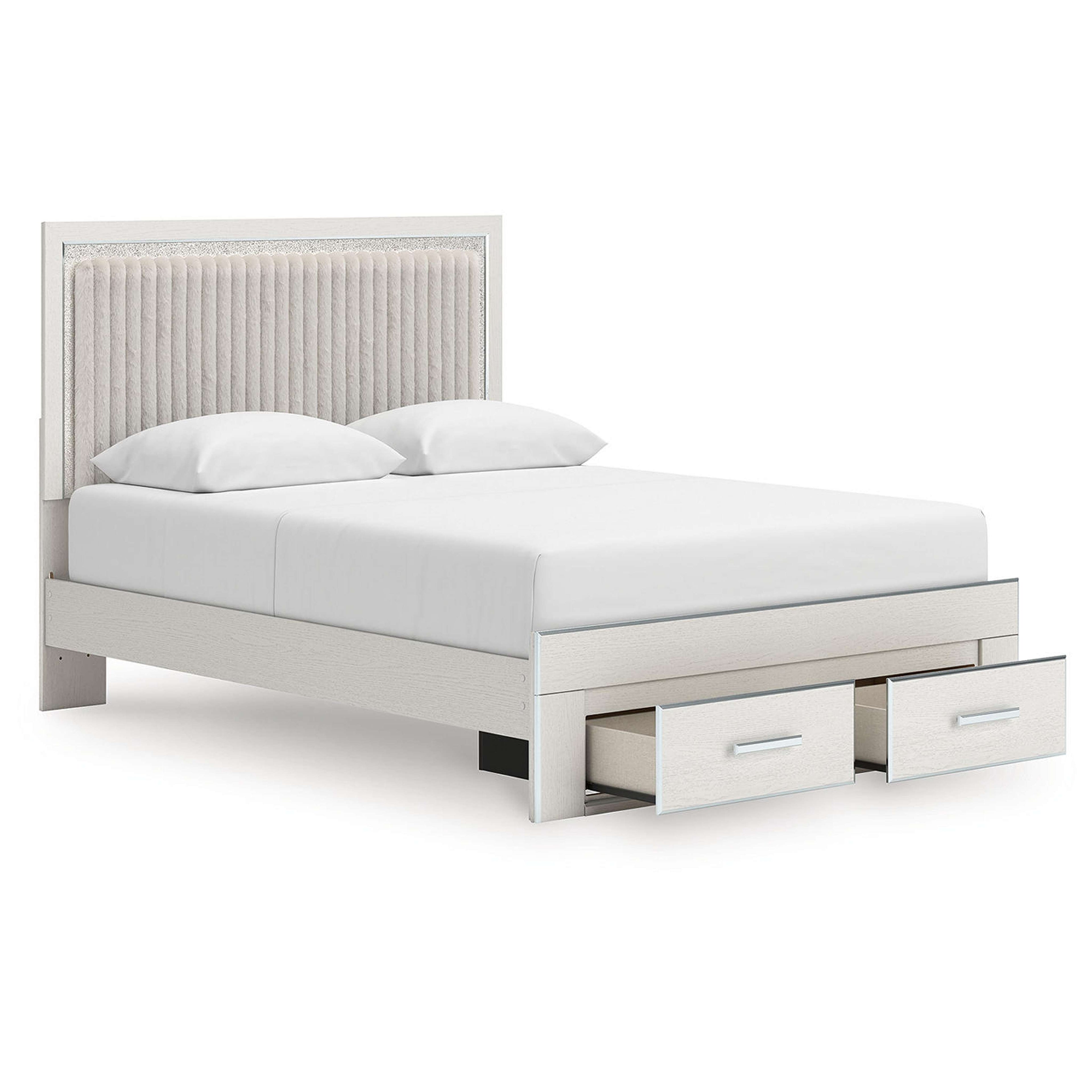 Zuraleus Queen Storage Bed - White