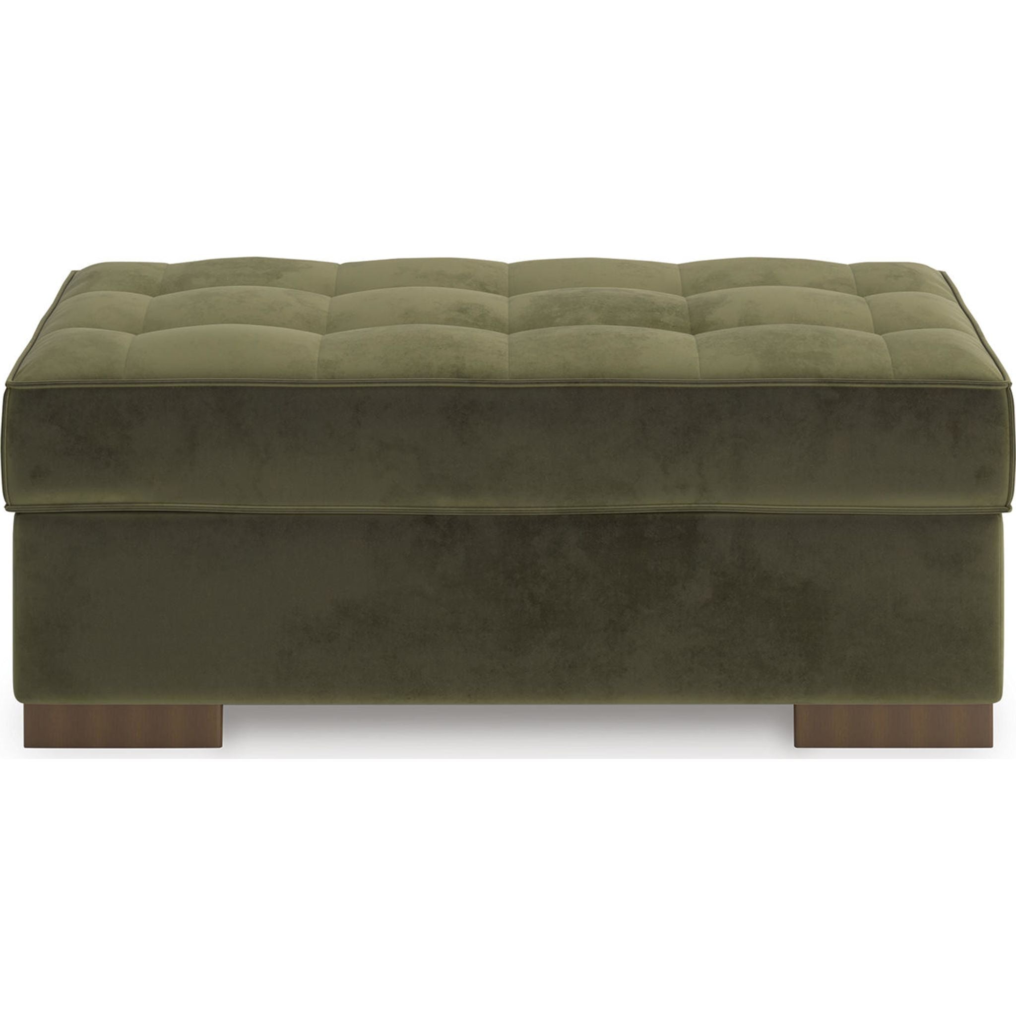 Caspian-Town Oversized Accent Ottoman - Olive