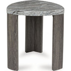 Surmour End Table - Gray/Brown