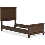 Danabrin Panel Bed - Brown