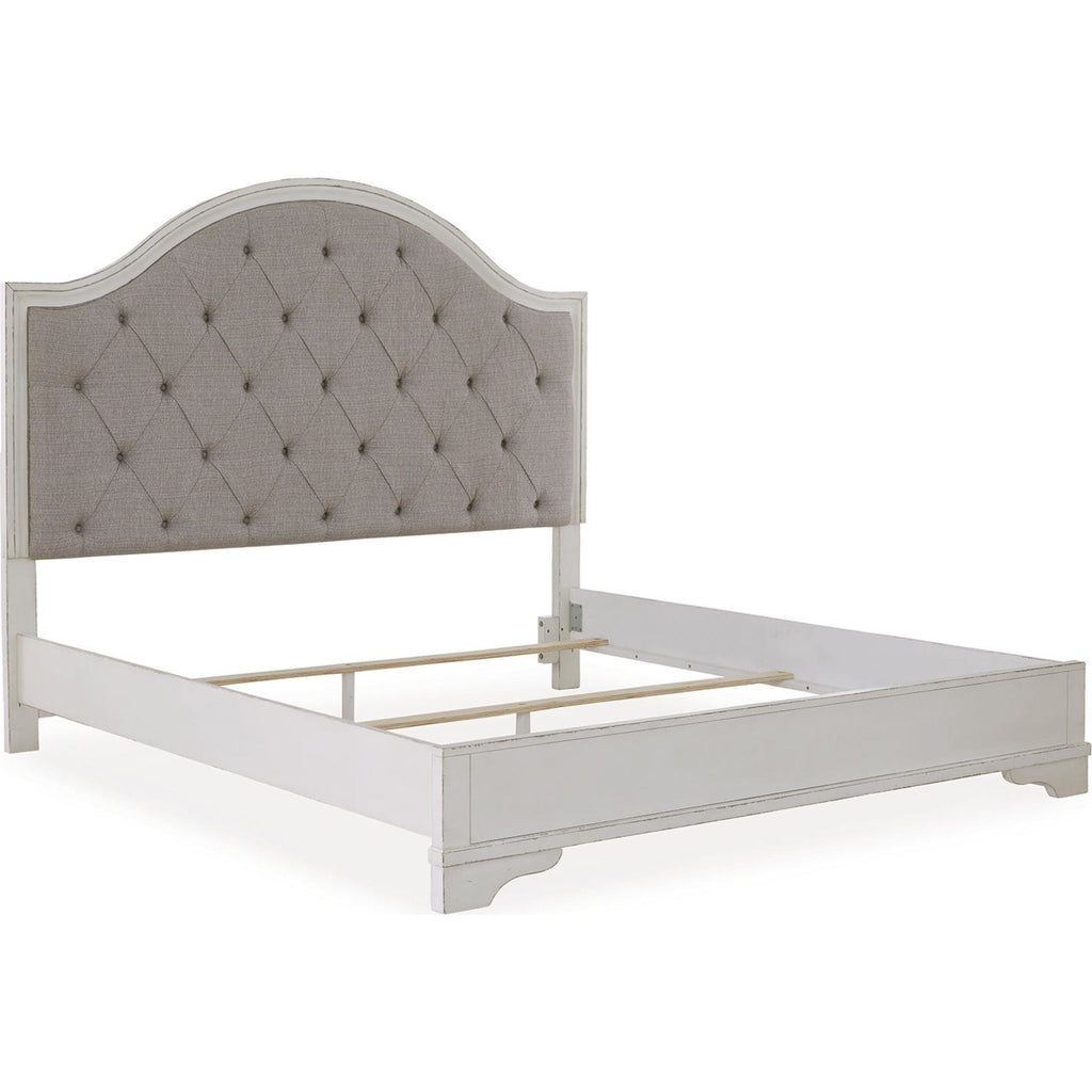 Blendon Panel Bed - Rustic Brown