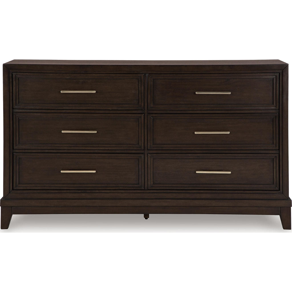 Neymorton Dresser - Dark Grayish Brown