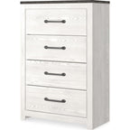 Gerridan Chest - White/Gray
