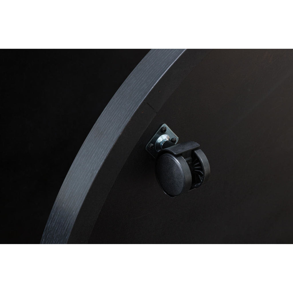 Shylore 3 Pack Tables - Black/Brass Finish