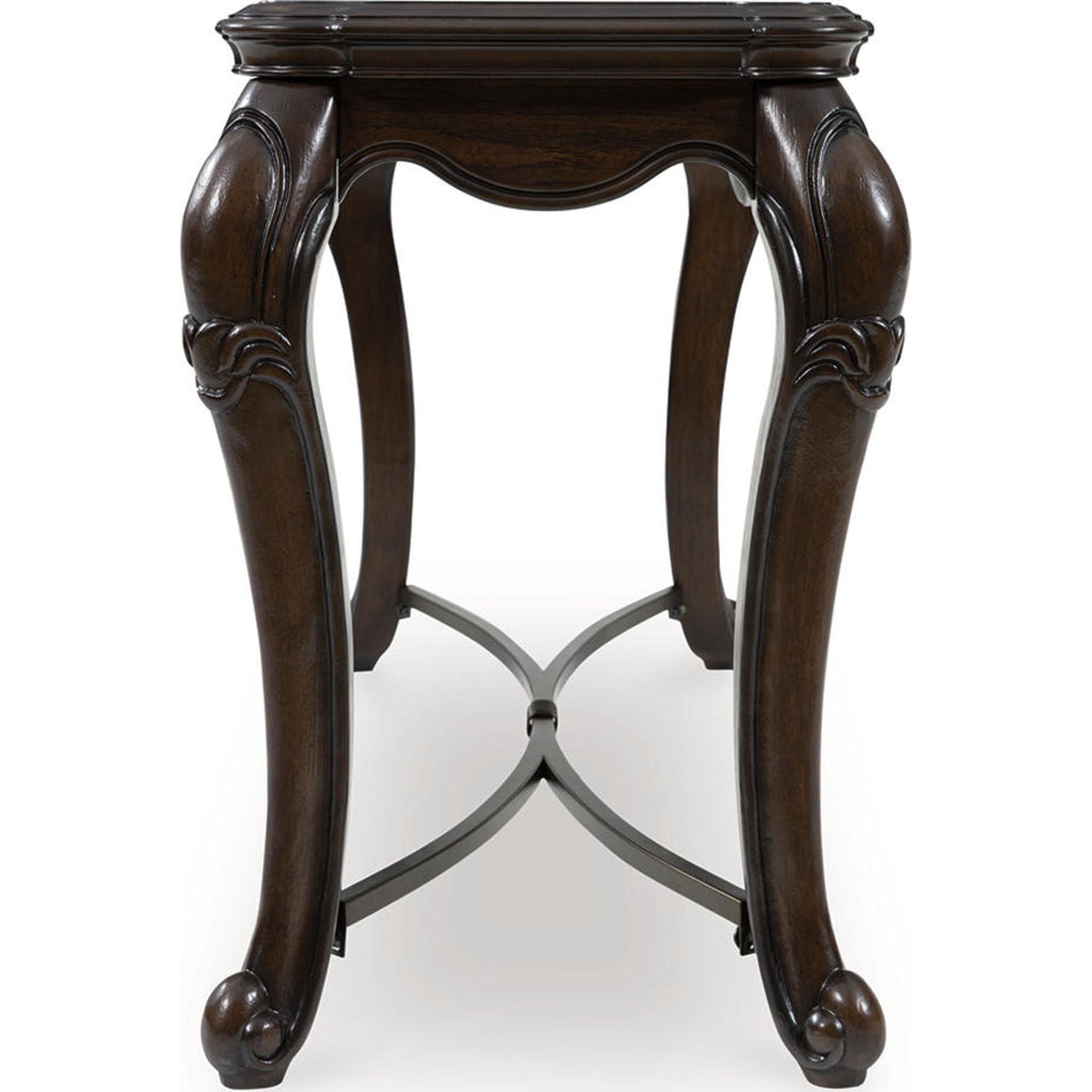 Maylee Sofa Table - Dark Brown