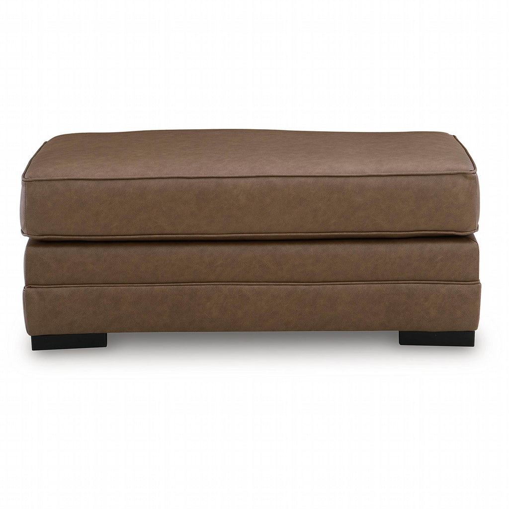 VillaCourt Ottoman - Caramel
