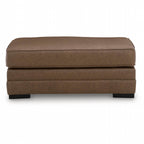 VillaCourt Ottoman - Caramel