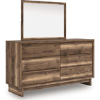 Chirason Dresser and Mirror - Brown