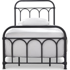 Nashburg Metal Bed - Black