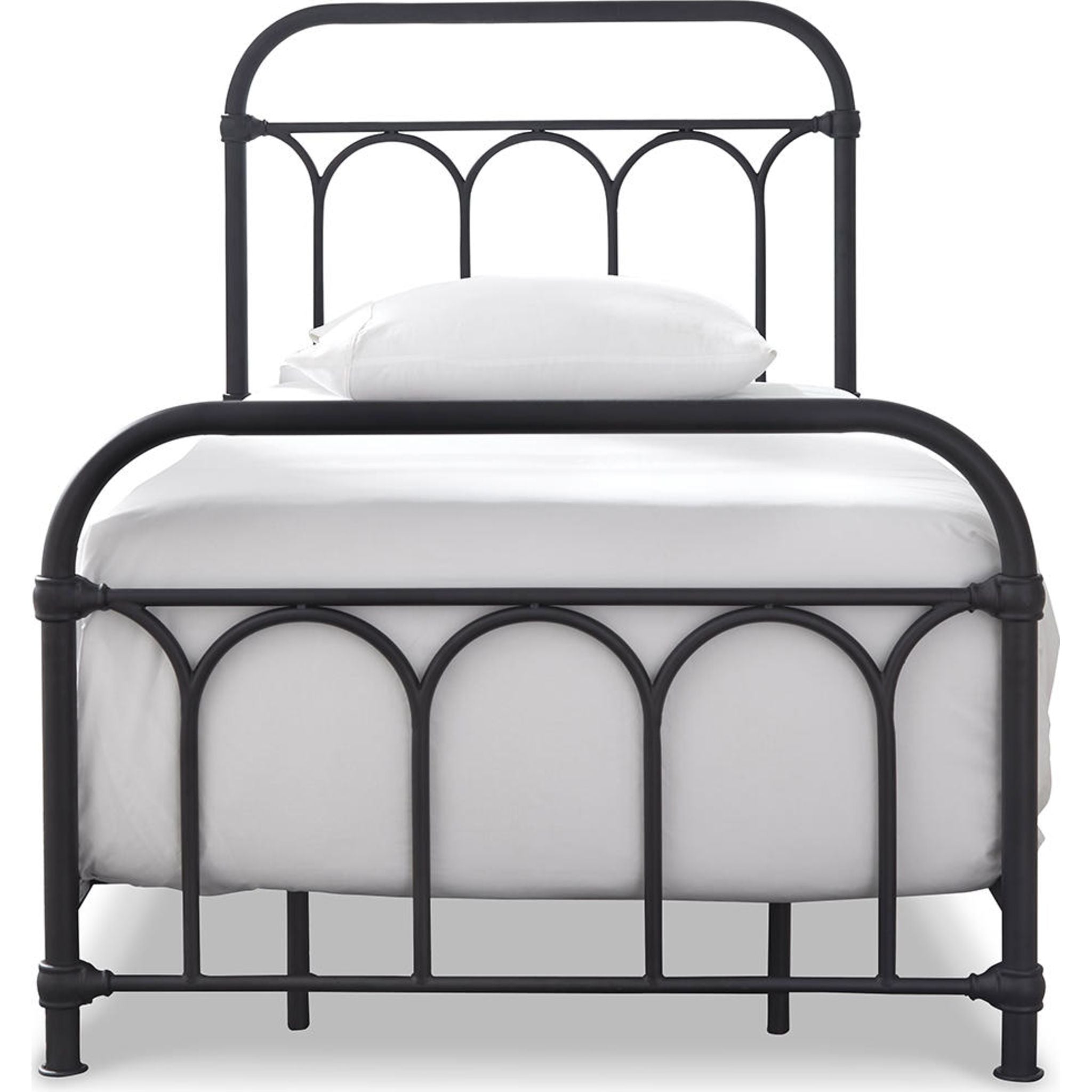 Nashburg Metal Bed - Black