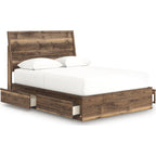 Chirason Queen Storage Bed - Brown