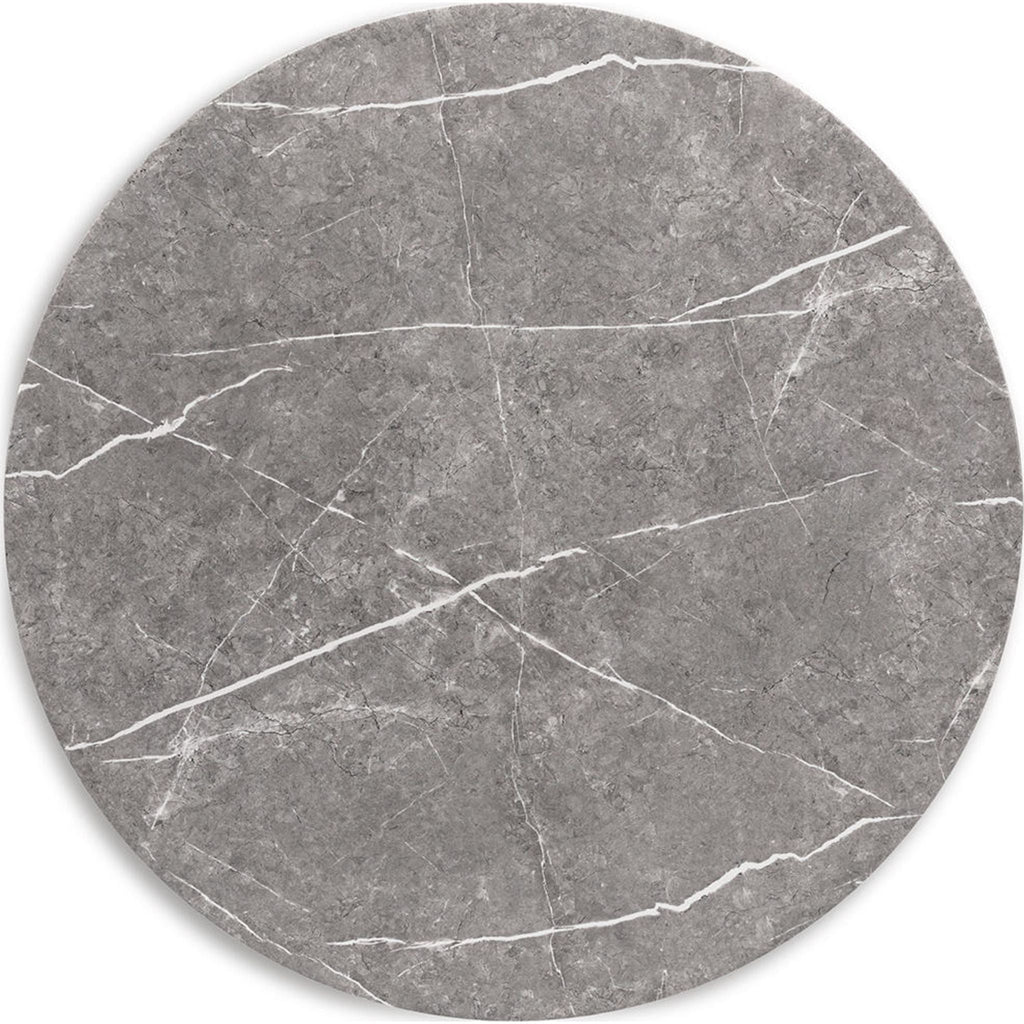 Glinari Dining Table - Taupe/Black - (D476-15)