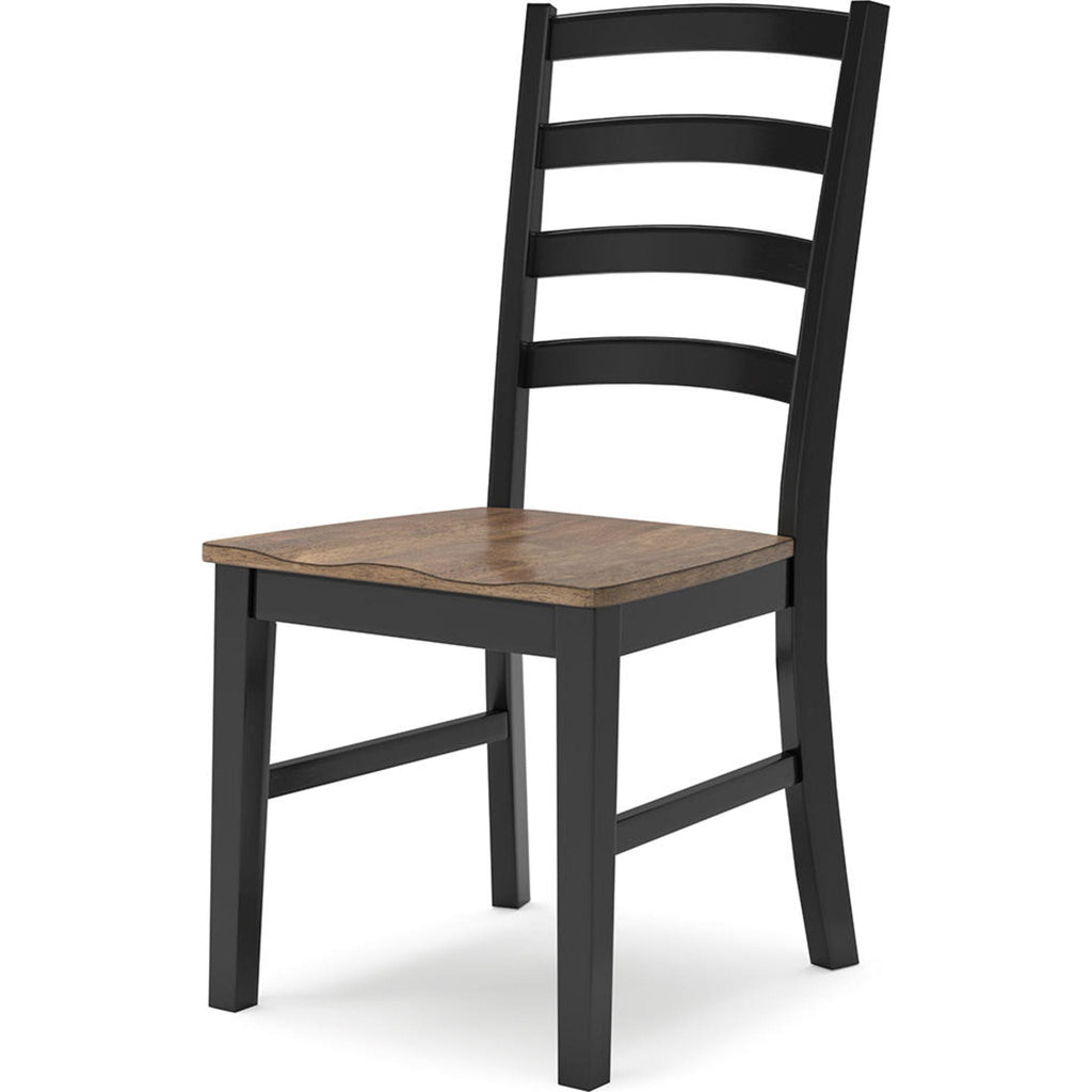 Wildenauer Dining Chair - Brown/Black - (D634-01)