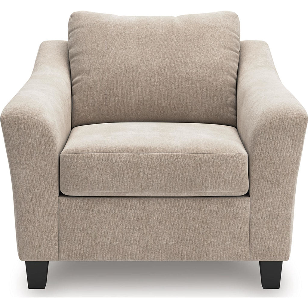 Willarae Oversized Chair - Taupe