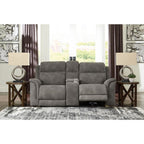 Next-Gen Power Reclining Loveseat with Console - Slate