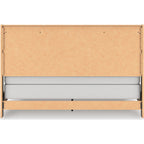 Elbrim Panel Bed - Brown