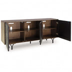 Lavinmont Accent Cabinet - Multi Brown